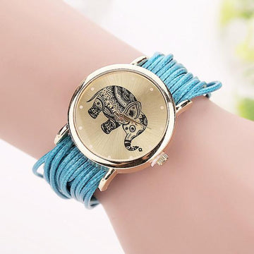 Elephant Bracelet Watch (10 Colors)