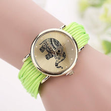 Load image into Gallery viewer, Elephant Bracelet Watch (10 Colors)