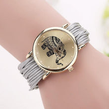 Load image into Gallery viewer, Elephant Bracelet Watch (10 Colors)