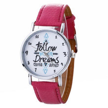 Load image into Gallery viewer, Leather Belt Quartz Watch (8 Colors)